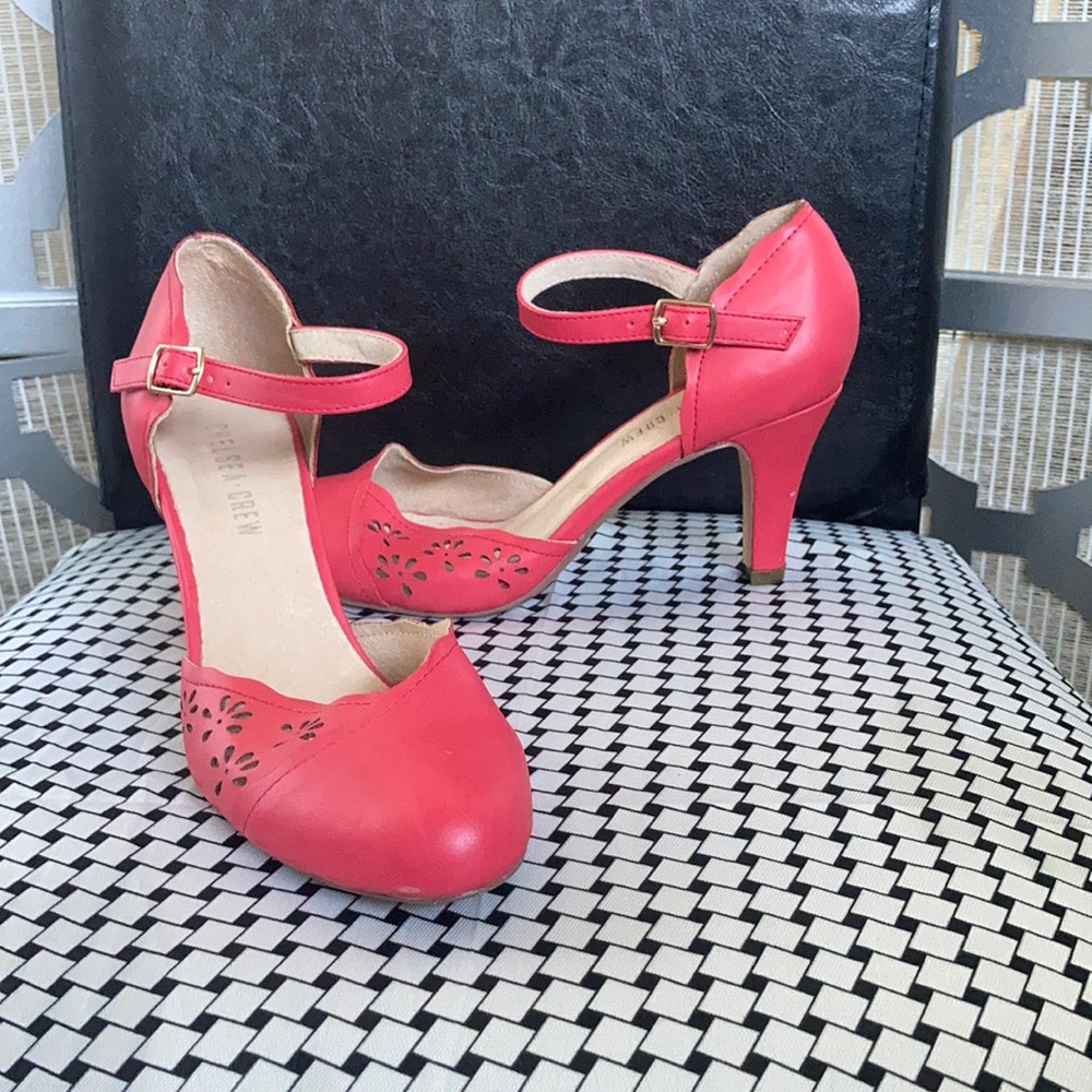 Chelsea Crew Gossip Pump Cutouts Ankle Strap